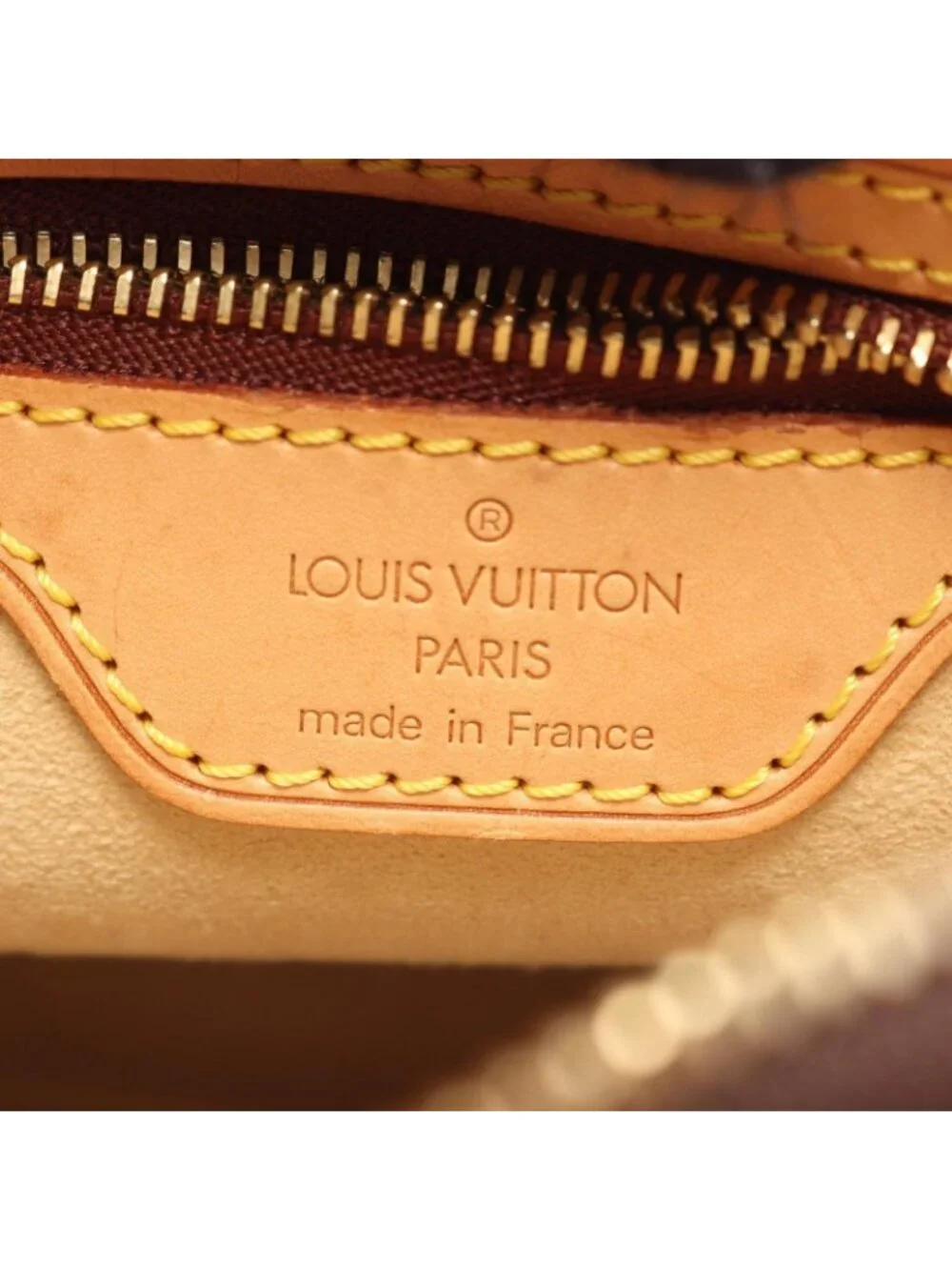 Louis Vuitton Shoulder Bag Looping MM Monogram Canvas Leather